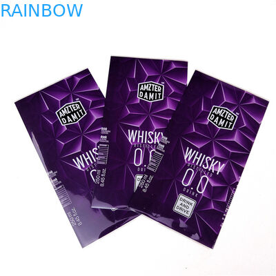 УЛЬТРАФИОЛЕТОВЫЙ устойчивый рукав сокращения обозначает водоустойчивое красочное для пластикового ярлыка бутылки с водой