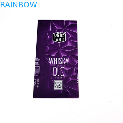 УЛЬТРАФИОЛЕТОВЫЙ устойчивый рукав сокращения обозначает водоустойчивое красочное для пластикового ярлыка бутылки с водой