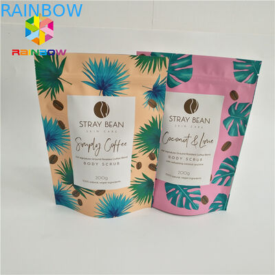 стойте вверх рунтц пакета еды сумки кофе сумок мешка молнии напечатанное таможней пластиковое упаковывая матовую лоснистую влагу