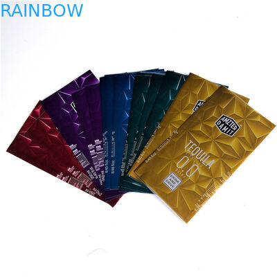 Таможня напечатала ярлыки бутылки обруча сокращения, водоустойчивый цвет диапазонов КМИК обруча сокращения