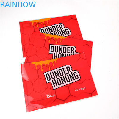 Напиток энергии водоустойчивых ярлыков рукава сокращения слипчивый ясный напечатанный теплочувствительный