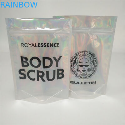 Шиннинг Холограм голографического мешка фольги упаковывая кладет сумку в мешки маникюра порошка яркого блеска Мылар