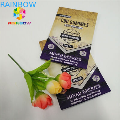 Травяная алюминиевая фольга капсулы упаковывая мешок влаги 3г 5г 10г подгоняла размер