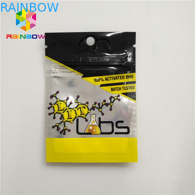 Ресеалабле травяной ладан упаковывая сторону пластикового мешка 3 загерметизированную с зазубринами разрыва молнии