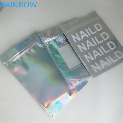 3 встал на сторону мешок обруча табака плоского Зиплок Мылар фольги сумки уплотнения косметический упаковка куря