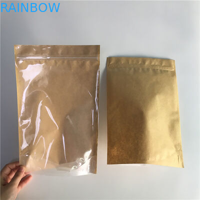 Бумага Крафт качества еды стоит вверх плата тяги мешка упаковывая с хорошей молнией Сеалабилиты