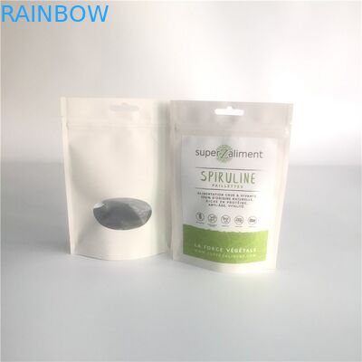 Бумага Крафт качества еды стоит вверх плата тяги мешка упаковывая с хорошей молнией Сеалабилиты