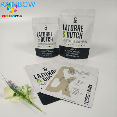 Мешок алюминиевой фольги упаковывая Зиплок Реклосабле печатание Гравуре сумки кофе клапана