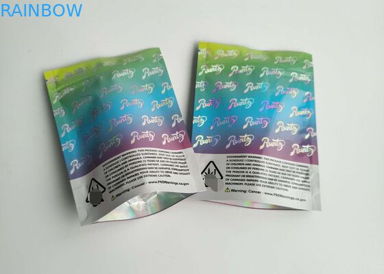 Мешки ребенка устойчивые пластиковые упаковывая фольгу сумки молнии Синди Рунтц законченную