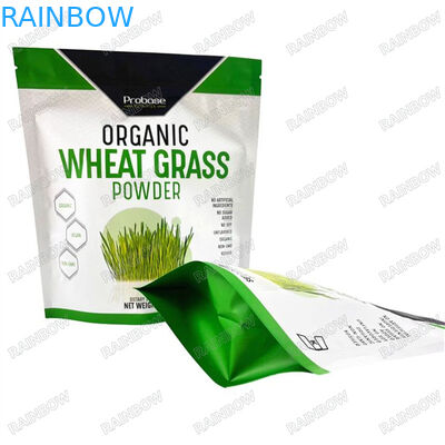 Экологически чистые бумажные пакеты из крафт-бумаги из пластмассового материала с замкнутым рюкзаком с логотипом