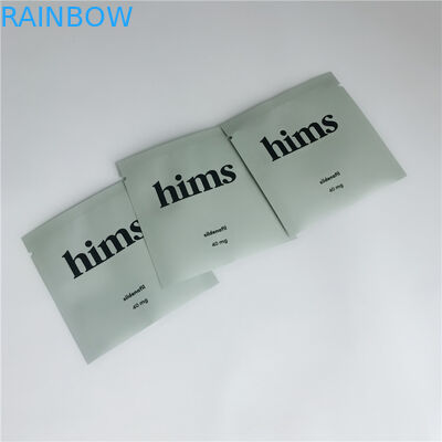 Мешки хранения еды пластиковые упаковывая напечатанный выровнянный фольгой замок застежка-молнии ясности уплотнения сжатия