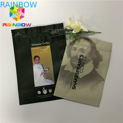 Зиплок Дойпак Ресеалабле стоя вверх сумки кофе мешков упаковывая 50-200 микронов