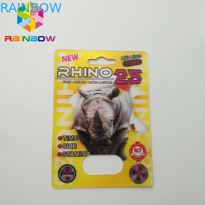 Нормальная карта волдыря размера упаковывая таблетку секса влияния 3Д для людей упаковывая карту