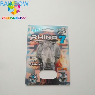 Нормальная карта волдыря размера упаковывая таблетку секса влияния 3Д для людей упаковывая карту