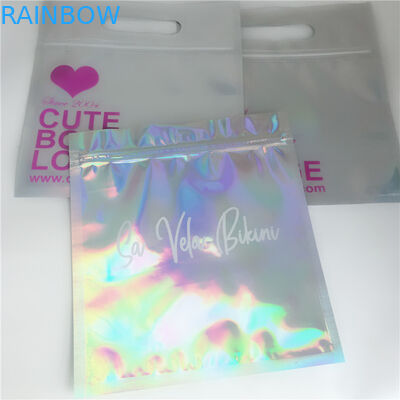 Зиплок косметики упаковывая сторону 3 сумок лоснистую загерметизированную для клея расширения ресницы