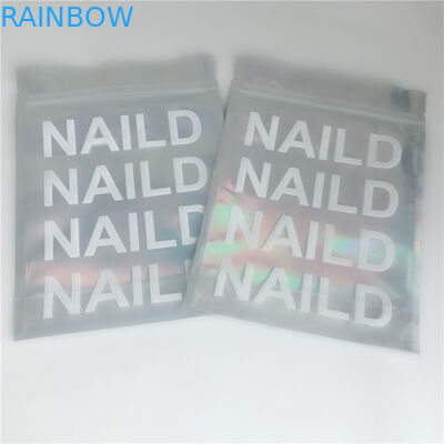 Зиплок косметики упаковывая сторону 3 сумок лоснистую загерметизированную для клея расширения ресницы