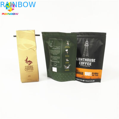 Пакетики чая плоского дна упаковывая Ресеалабле Зиплок для порошка протеина/кофе