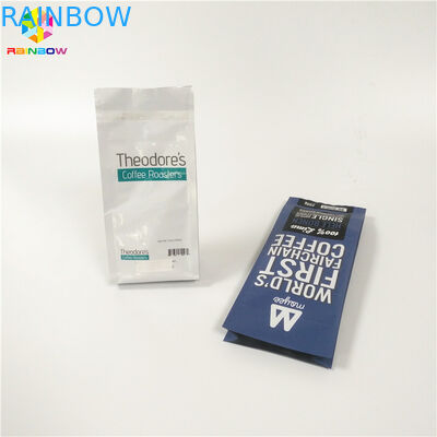 Напечатанная упаковка порошка кофейных зерен стоит вверх мешки пластиковые для упаковки сухих фасолей