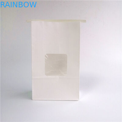 Дурабле бумажных мешков стороны Брауна связи олова подгонянный Гуссет жиронепроницаемый с окном