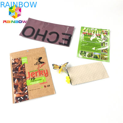 Ресеалабле мешок фольги упаковывая пластиковые уплотнение печатания цвета 3 алюминиевой фольги бортовое