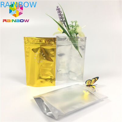 Ясный передний мешок фольги Дойпак упаковывая саше образца сумки замка застежка-молнии Мылар косметическое