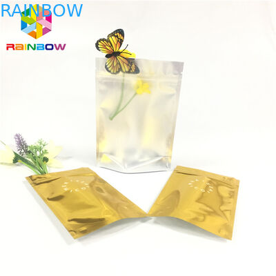 Ясный передний мешок фольги Дойпак упаковывая саше образца сумки замка застежка-молнии Мылар косметическое