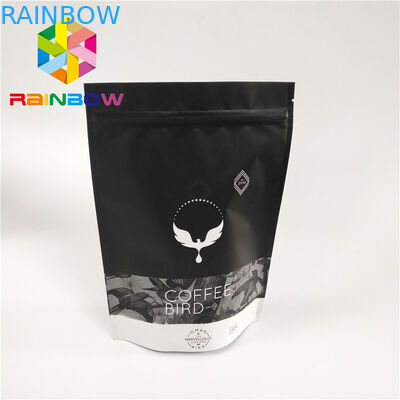 Мешки печатания цифров пластиковые упаковывая законченный штейн стоят вверх замок застежка-молнии с клапаном