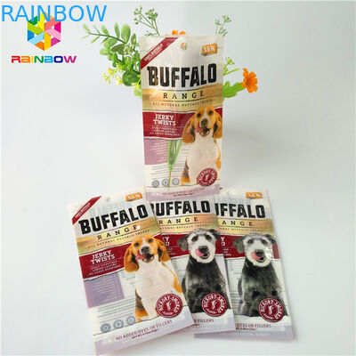 Мешки печатания цифров пластиковые упаковывая сумку Зиплок хранения корма для домашних животных саше