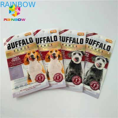 Мешки печатания цифров пластиковые упаковывая сумку Зиплок хранения корма для домашних животных саше