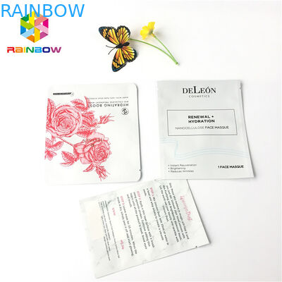 Косметический лицевой мешок фольги маски упаковывая подгонянный герметизировать печатания цвета хороший