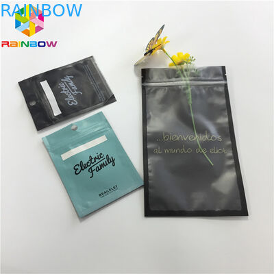 Прозрачные ясные передние пластиковые мешки упаковывая алюминиевую фольгу назад полют сумку Мылар