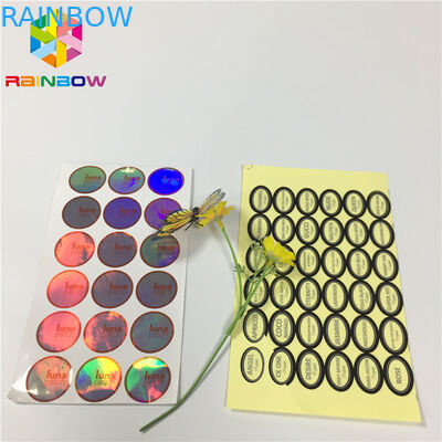 Стикер винила ярлыка одежды безопасностью фильмов упаковки еды доказательства воды изготовленный на заказ