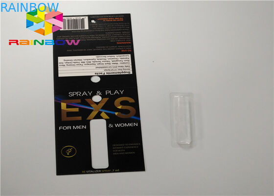 Карта брызг изготовленной на заказ карты волдыря скольжения упаковывая складывая упаковывая бумажная с отверстием