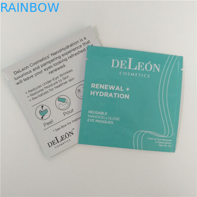 Печатание полного цвета стоит вверх упаковка Маскес глаза сумок мешка молнии многоразовая