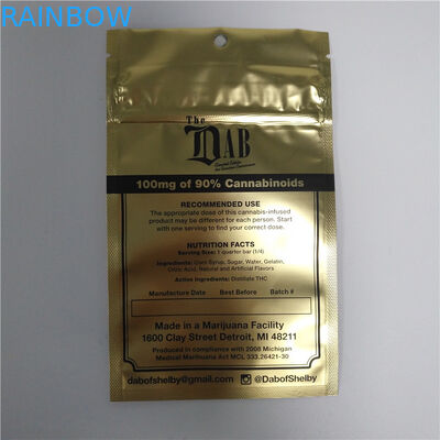 Сумки доказательства ребенка многоразовые Зиплок, Мылар стоят вверх печатание Гравуре мешка