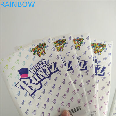 Подгонянное обруча сокращения ярлыков печатание Гравуре стикеров бумаги Рунтц Мылар Принтабле белое