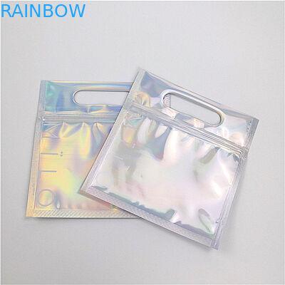 Микрон сумки 30-150 прозрачного Холограм фильма лазера косметический упаковывая для женщин