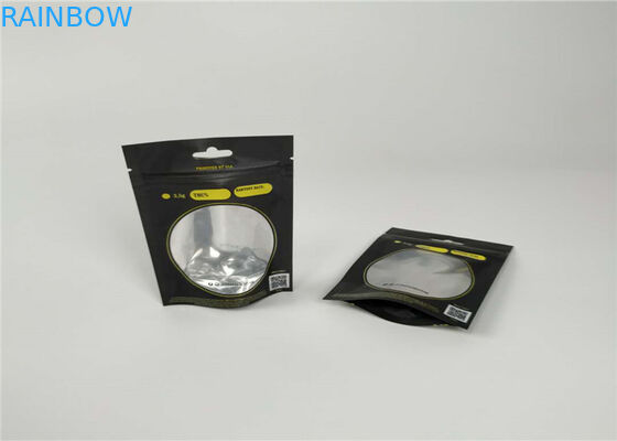 Запахните мешками доказательства пластиковыми упаковывая масло Париж ОГ 3.5г Матт с ясно окном