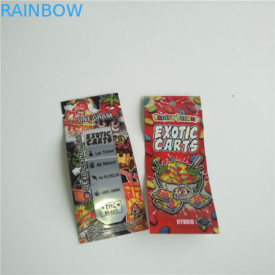 Патроны КБД Вапе Ресеалабле стоят вверх сумка Мылар молнии мешков для танка Вапе