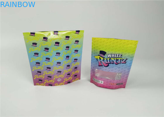 Мешки Рунтц пластиковые упаковывая замок застежка-молнии сумки засорителя печений доказательства запаха мальчика джунглей