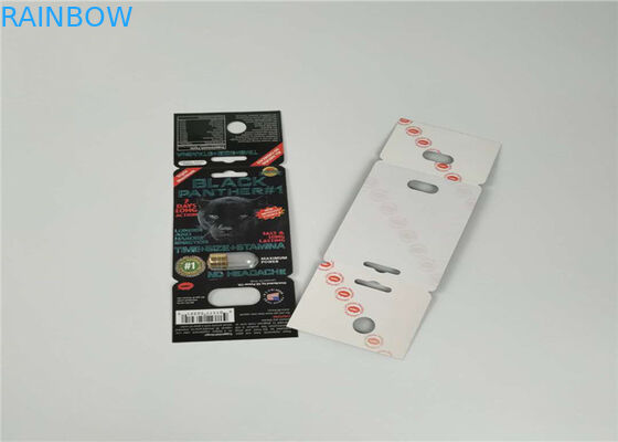 утверждение пули СГС/ФДА контейнера носорога золота голографической карты волдыря влияния 3Д упаковывая