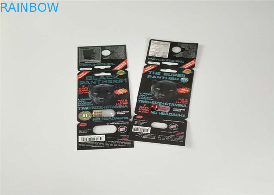 Карта таблетки секса материального пластикового волдыря ЛЮБИМЦА ПП упаковывая бумажная с пулей контейнера носорога золота