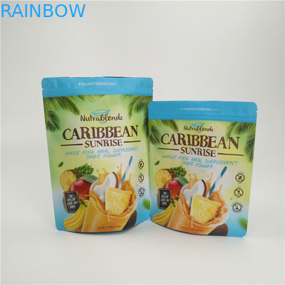 Алюминиевая фольга молнии сумки закуски сухофрукта упаковывая напечатанная таможней водоустойчивая