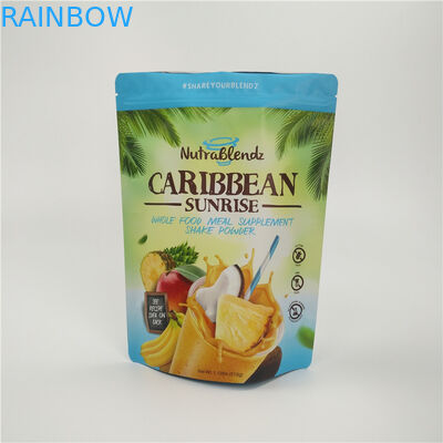 Алюминиевая фольга молнии сумки закуски сухофрукта упаковывая напечатанная таможней водоустойчивая