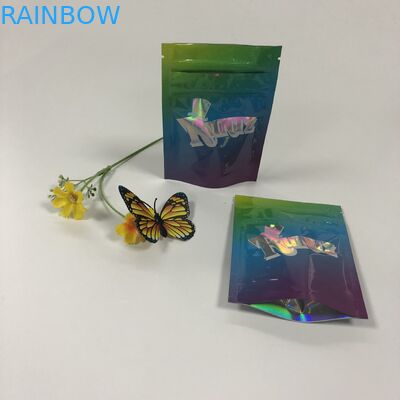 Двойной мешок фольги молнии упаковывая Мылар Рунтц кладет пластмассу в мешки для упаковывая печений