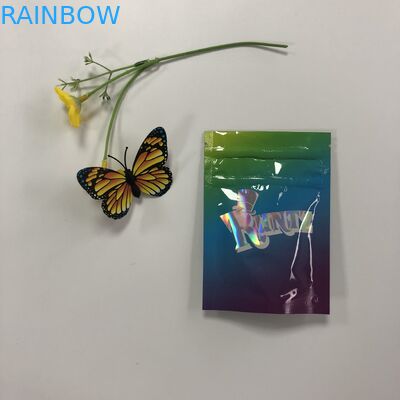 Двойной мешок фольги молнии упаковывая Мылар Рунтц кладет пластмассу в мешки для упаковывая печений