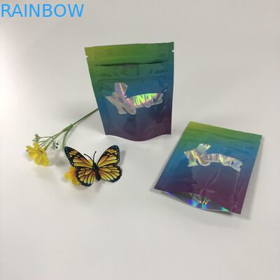 Двойной мешок фольги молнии упаковывая Мылар Рунтц кладет пластмассу в мешки для упаковывая печений