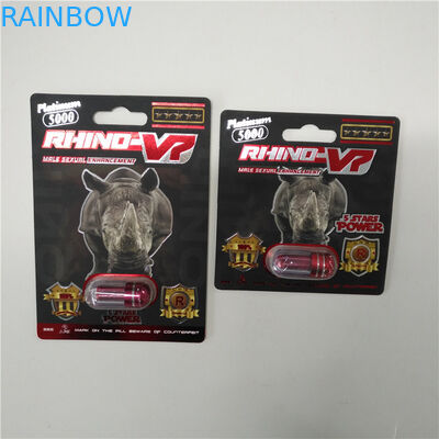 Прозрачная ясная пластиковая бутылка таблетки рецепта Капсулес планшеты пакуя с крышкой