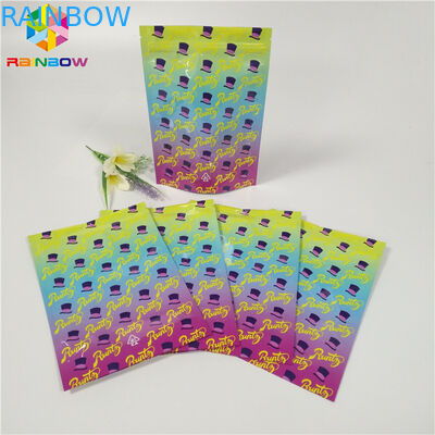 Доказательство запаха мешка фольги таможни 1оз 3.5г упаковывая полет упаковывая поверхность сумок лоснистую