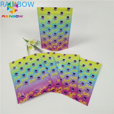 Доказательство запаха мешка фольги таможни 1оз 3.5г упаковывая полет упаковывая поверхность сумок лоснистую